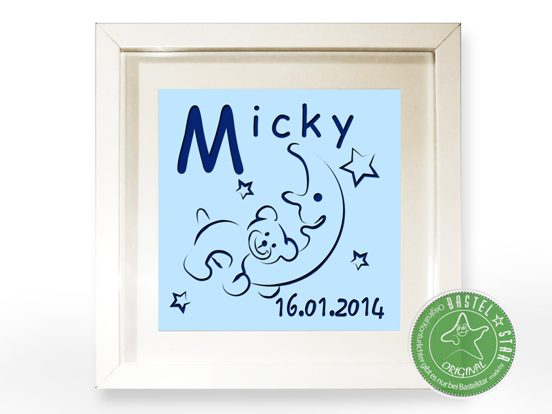 Teddy auf dem Mond Micky