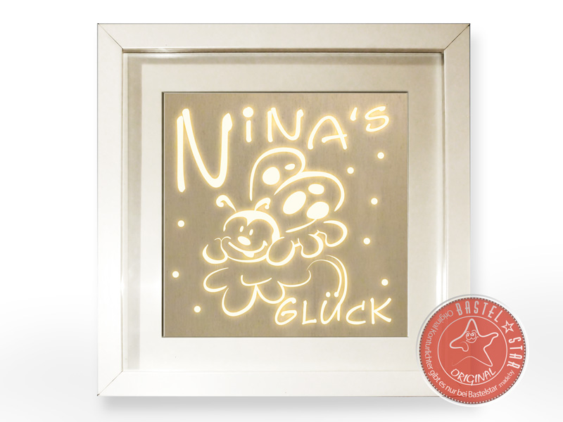 Schlummerlampe - Schlummerlicht - Glückskäfer Nina