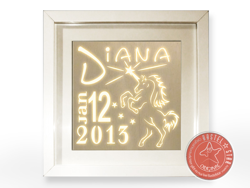 Nachtlampe Einhorn Diana