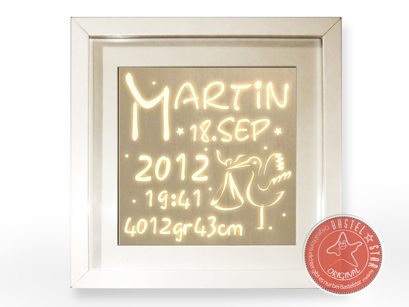 Schlummerlicht Storch Datenlicht Martin