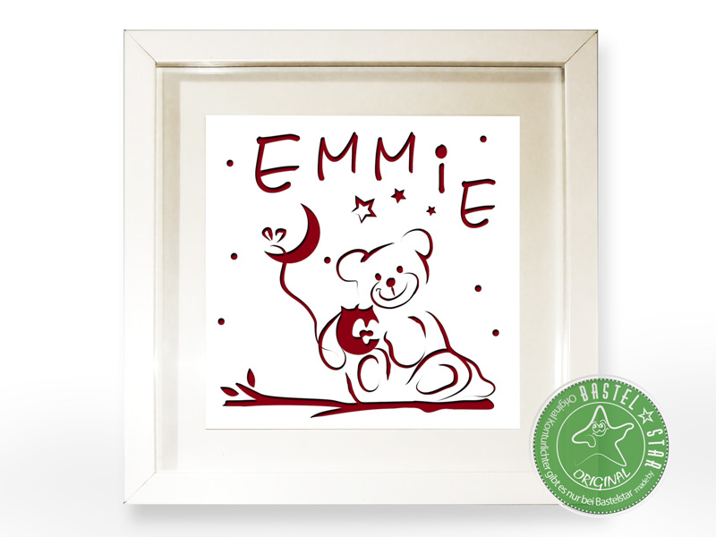 Teddy mit Eule Emmie