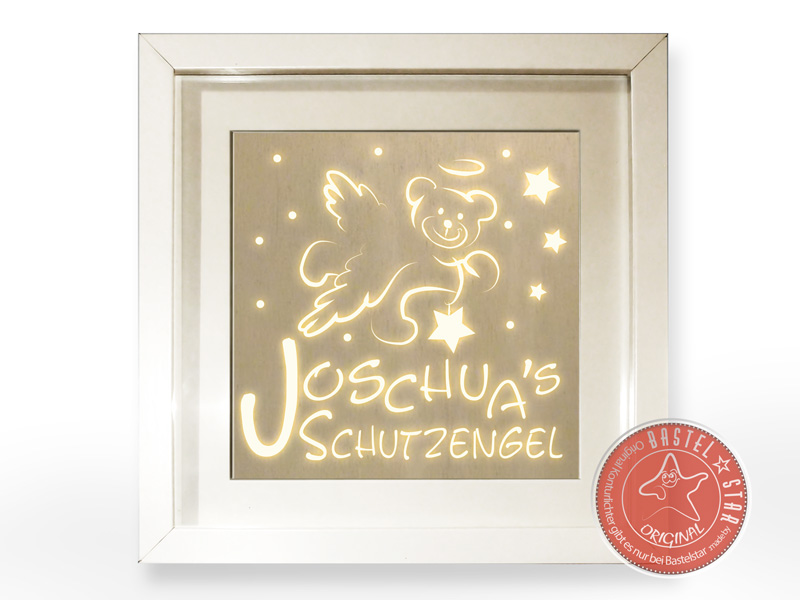 Schutzengelbild Teddy Joschua