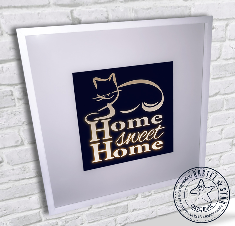 Katze Home sweet Home - xxl